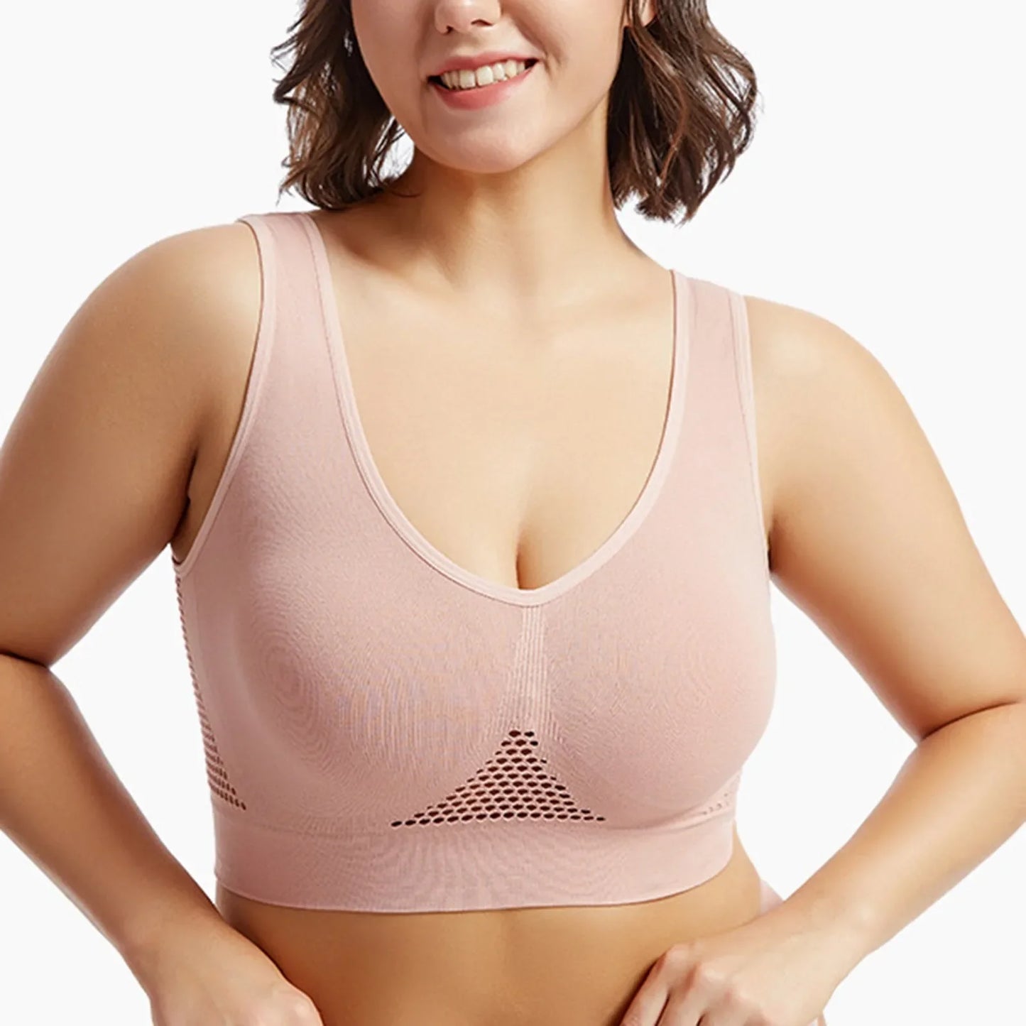 Women’s Shockproof Sports Bra — High-Support Running & Fitness Yoga Vest | Anti-Sag Soft Comfort