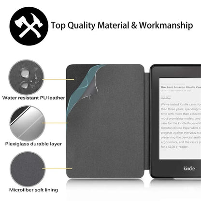Magnetic Case for Kindle 2022/Paperwhite 5/4/3/2/1 – 6 & 6.8 Inch Cover with Auto Sleep/Wake for 8th, 10th, 11th Gen