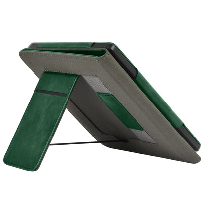 KOBO Libra 7" Leather Case – Hand Strap, Stand & Card Slot Cover for Libra Colour, Libra 2, Libra H2O (N428/N418/N873)