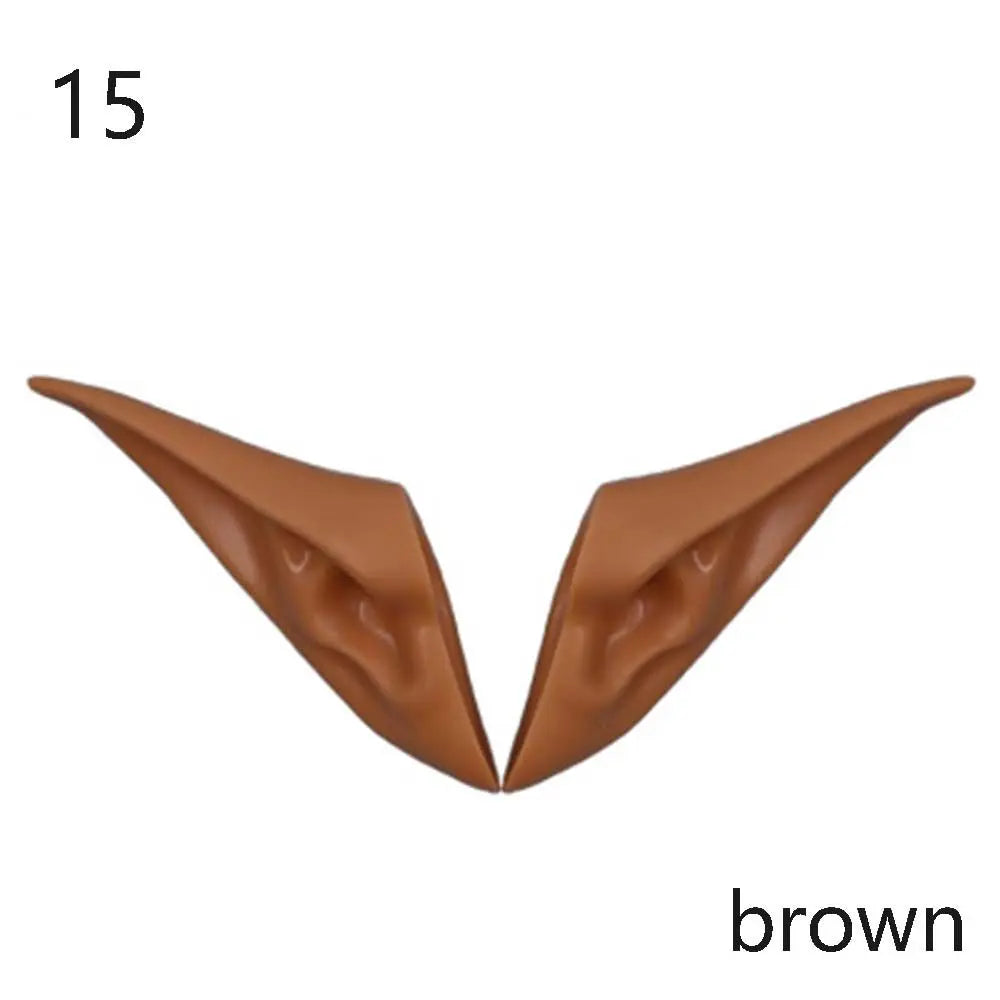 1/6 Doll Elf & Human Plastic Ears – White, Tan, Dark & Super Dark for 30cm Blyth Doll DIY Accessories