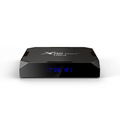 X96 Max Plus Ultra TV Box — Android 11 Amlogic S905X4 4GB RAM 32GB Storage, 8K AV1 WiFi Bluetooth Media Player