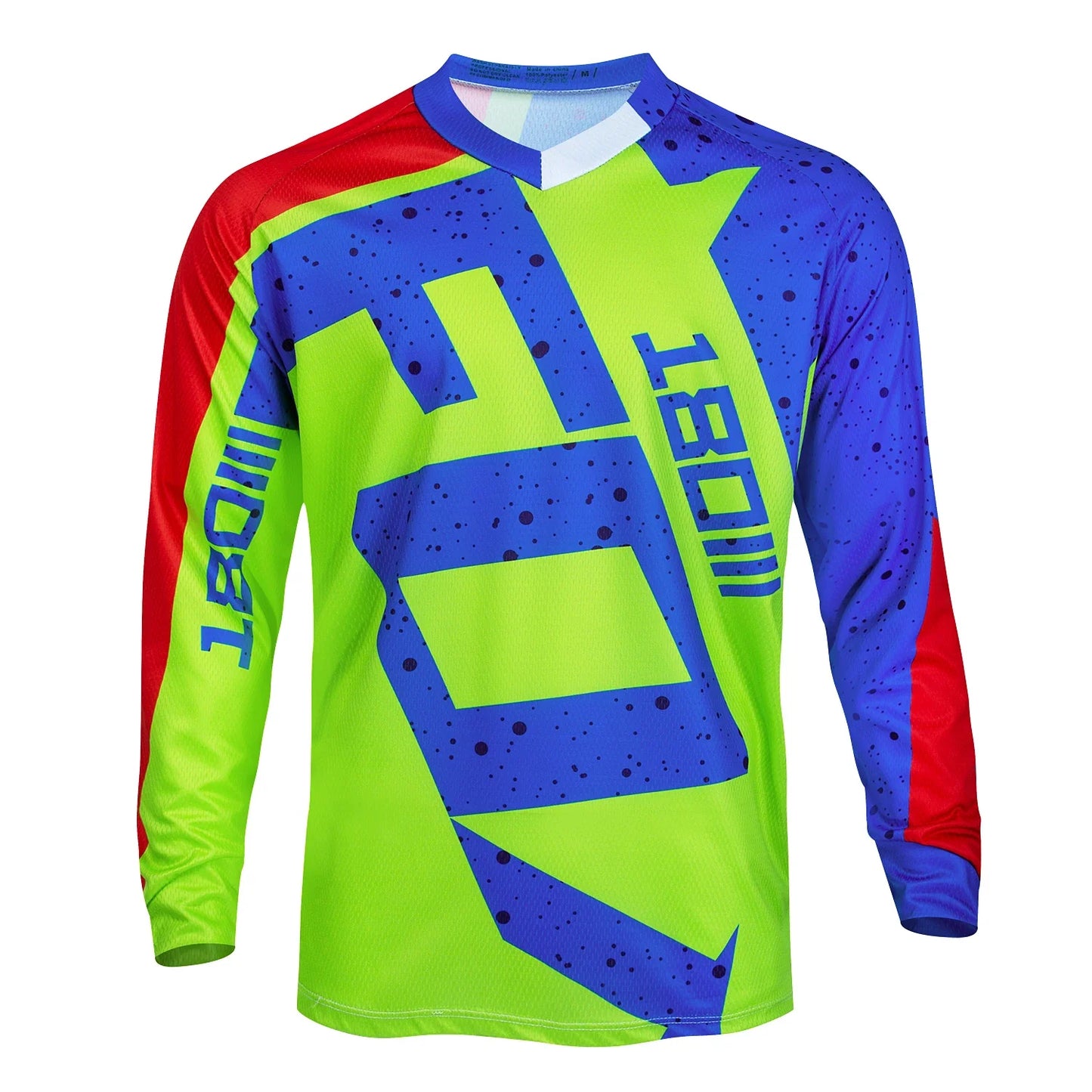 2024 Men’s Long Sleeve Motocross Jersey — Racing MTB Downhill BMX Enduro Motorcycle Sport T-Shirt