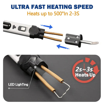 7-in-1 Cordless Hot Wire Foam Cutter Kit – Multipurpose Hot Knife and Soldering Iron for EVA, KT Board, and Sponge Carving