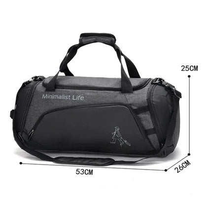 Waterproof Sports & Gym Bag - Durable Multifunctional Training, Fitness, & Swimming Tote