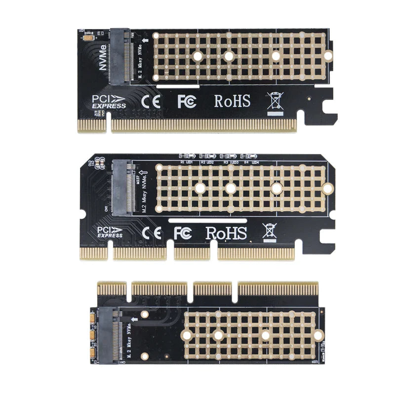PCIe NVMe Adapter - M.2 PCI Express 3.0 X1 X4 X8 X16 Expansion Card for 2230 2242 2260 2280 M.2 SSD