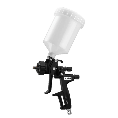SUTU 1.3mm Nozzle Paint Spray Gun for Car & Furniture — High Atomization Air Paint Repair Airbrush Tool