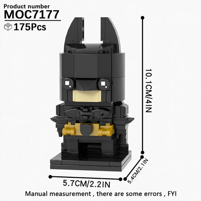 MOOXI Movie Series MOC BrickHeadz Building Blocks Set – DIY Educational Toy for Kids