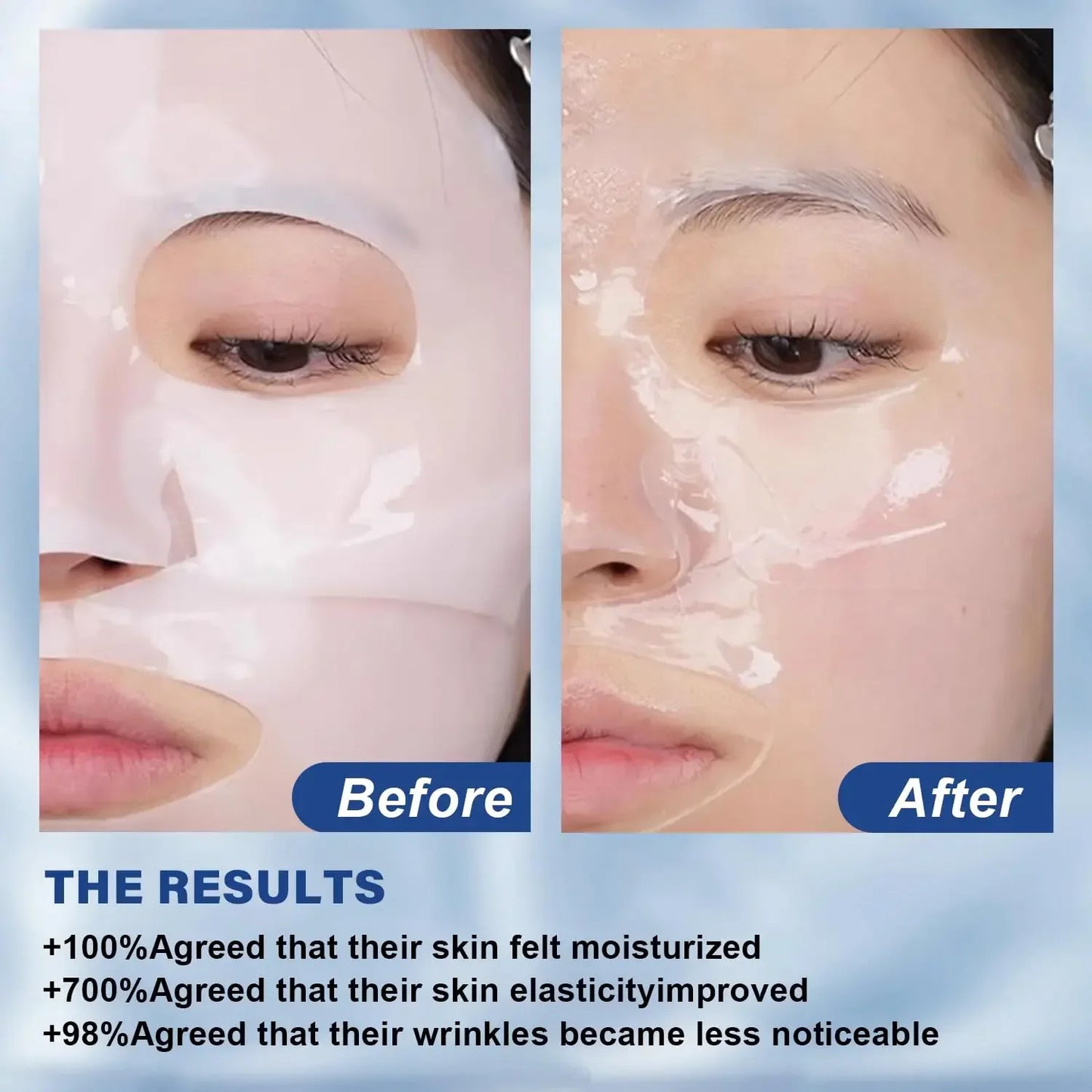 5-Pack Deep Collagen Anti-Wrinkle Face Mask – Overnight Lifting, Firming & Moisturizing