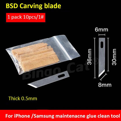 Back Cover Glass Remover Tool Kit for iPhone 15, 14, 13, 12, 11 Pro Max – Phone Repair Rear Housing Glass & Glue Removal