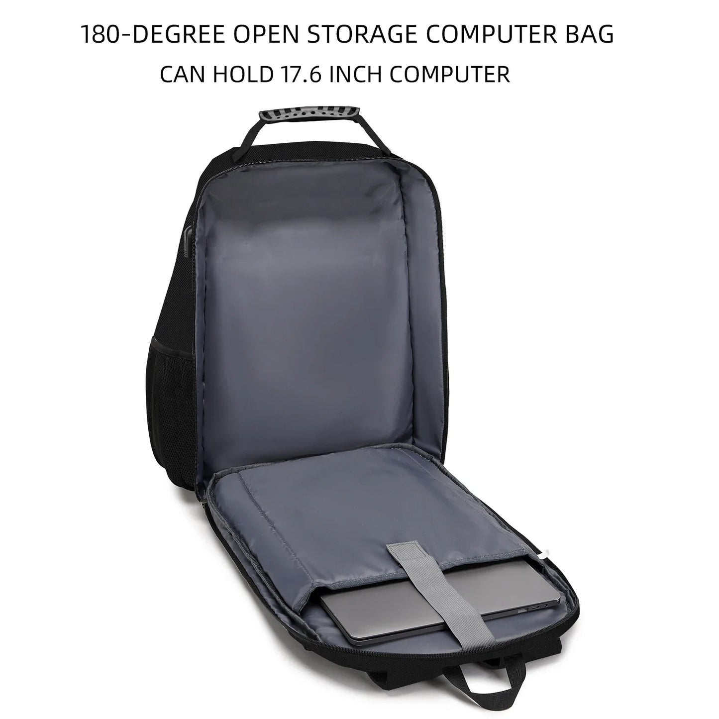 17-Inch Travel Laptop Backpack with USB - Waterproof Durable Business and University Backpack for Men and Women