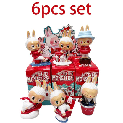 Labubu Original THE MONSTERS Doll – Cola Series Action Figure Mystery Box, Blind Box Collectible, Christmas Gift for Kids