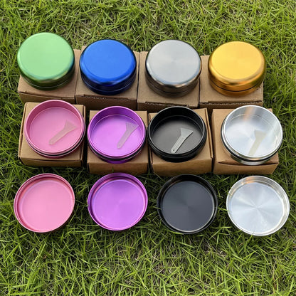Aluminum Alloy Tobacco Storage Box — Waterproof, Smell-Proof, Airtight Container for Smoking Accessories