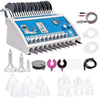 Bum Suction Machine — Infrared Heat EMS Vacuum Massager for Body Shaping & Muscle Stimulation at Home or Salon