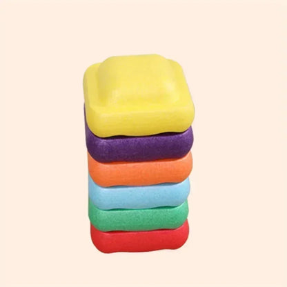 3Pcs Children's Balance Training Foam Tubes – Sensory Stacking Stones for Outdoor Games, Baby Sports Toys Gift