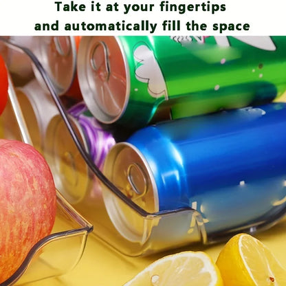 Kitchen Storage Cans | Soda Can Dispensers and Organizers for Refrigerator and Freezer | Essential Kitchen Accessories