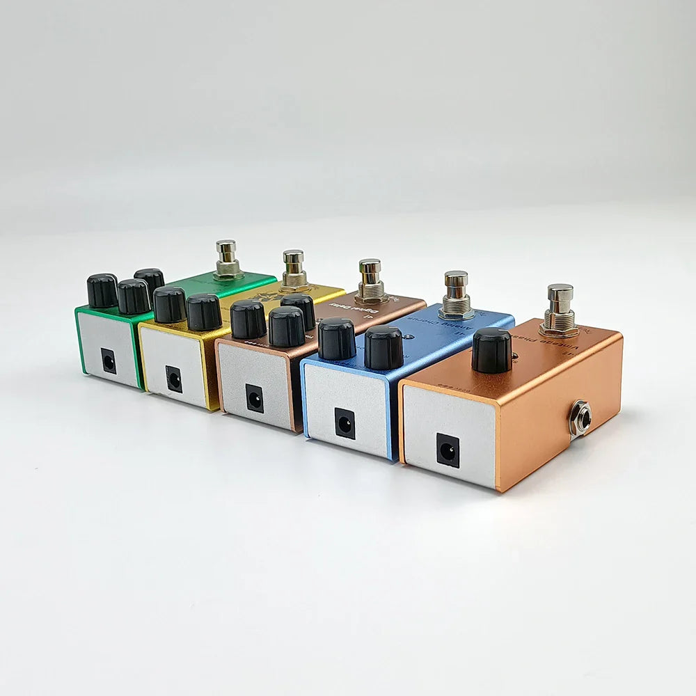 Electric Guitar Effects Pedal – Vintage Overdrive, Chorus, Tremolo, Delay & Ultimate Drive Options