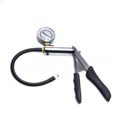 Electric Manual Vacuum Pump - Adult Negative Pressure Suction Device with Pressure Gauge for Personal Wellness Use