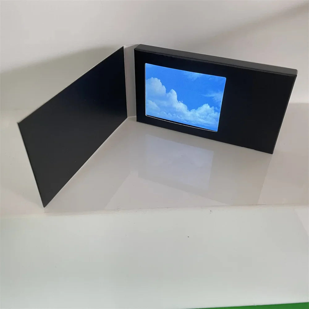 128MB 2.4" LCD Video Greeting Card – MP4 Player for Birthday, Mother’s Day & Advertising Gifts