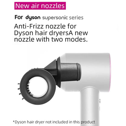 Anti-Flying Nozzle for Dyson Supersonic HD15 Hair Dryer – Heat-Resistant Flyaway Attachment up to 200℃