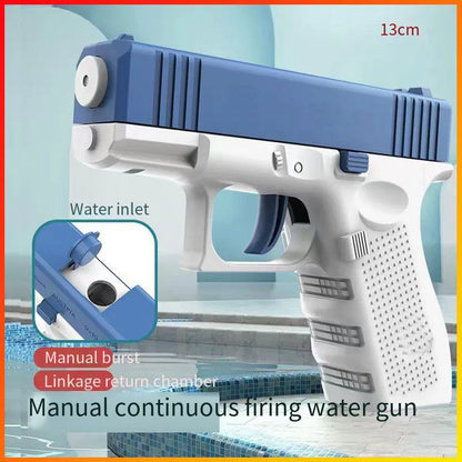 Summer High-Pressure Water Gun – Non-Electric Full Automatic Pistol for Kids, Boys, Girls & Adults