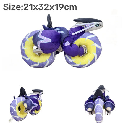 New Pokémon Plush Toys – Garchomp, Groudon, Primal Charizard, Vulpix, Koraidon, Miraidon & Gyarados Soft Stuffed Animals, Kids Gifts