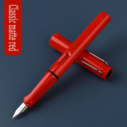 Luxury Calligraphy Fountain Pen - Premium Ink Cartridge Writing Tool for Office, School & Creative Lettering