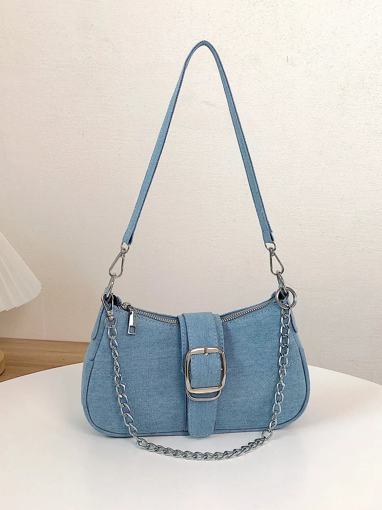 Small Design Jeans Cross-Shoulder Bag – Women's New Canvas Shoulder Bag