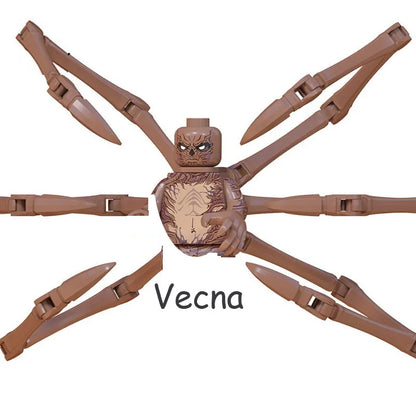 Super Heroes Model Figure Blocks – Invisible Predator vs Alien Jungle Killer Construction Toy for Children