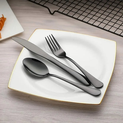 8PCS Portable Tableware Set — Travel Picnic Cutlery with Chopsticks, Fork, Spoon & Knife in Carry Case