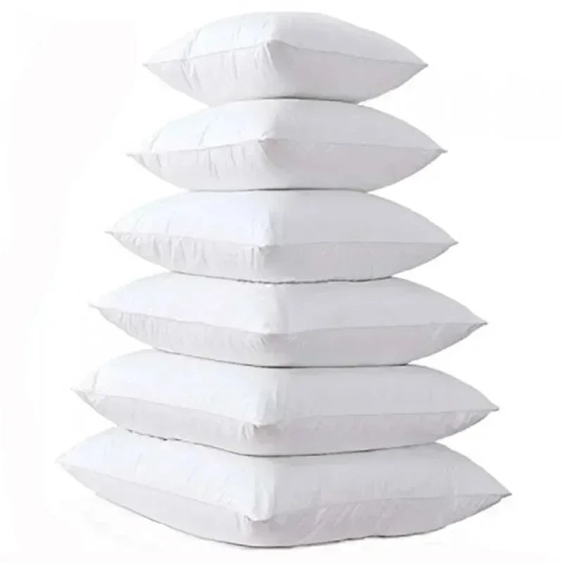 Home Cushion Insert – Soft Cotton-Padded Pillow Core for Sofa & Car, Available in 14/16/18/20/22/24 Inch
