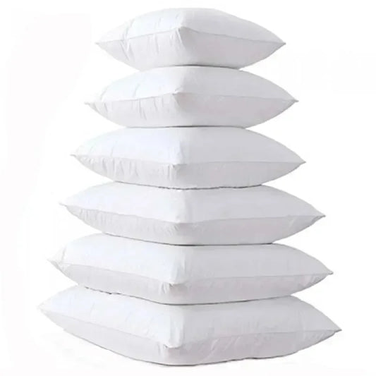 Home Cushion Insert – Soft Cotton-Padded Pillow Core for Sofa & Car, Available in 14/16/18/20/22/24 Inch