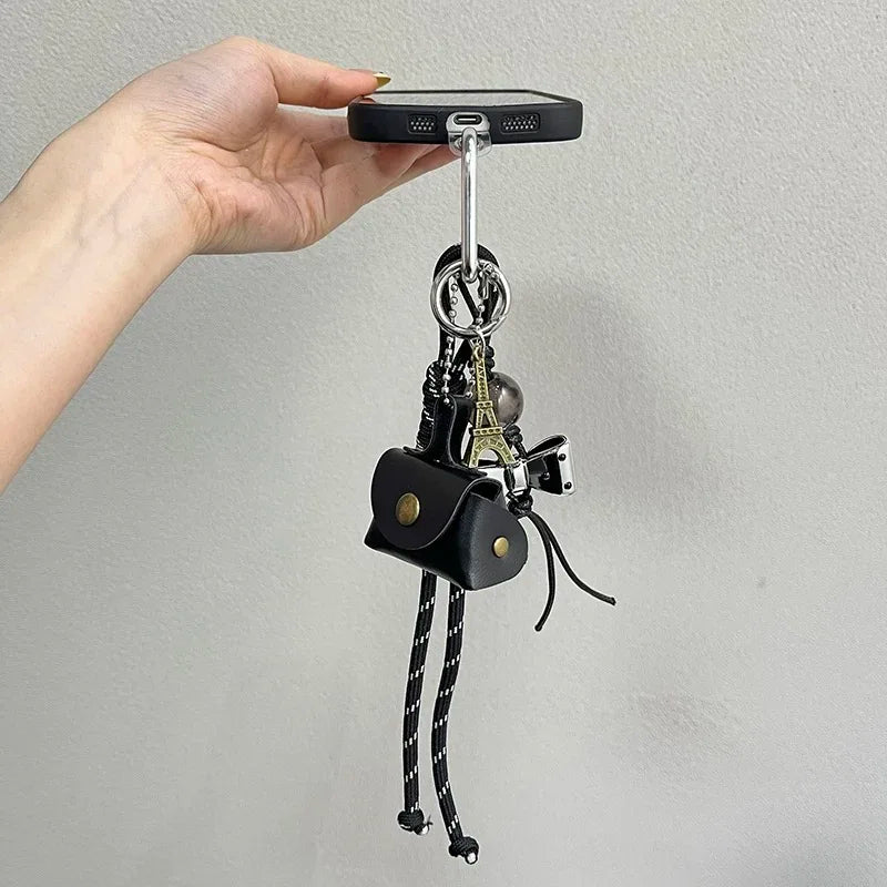 Ins Creative Sweet Fashion Bag Charm – Cool Hanging Phone Case & Keychain Pendant Decoration