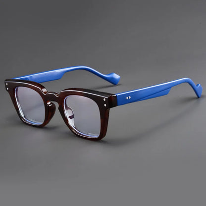 New Retro Square Frame Reading Glasses – High-Definition Printed Presbyopia Glasses for Men & Women