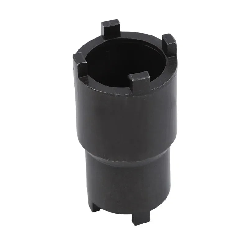 Motorcycle Nut Removal Tool – Black Double-Headed Clutch Lock Nut Wrench for Motorcycle Repair