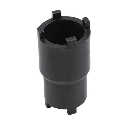 Motorcycle Nut Removal Tool – Black Double-Headed Clutch Lock Nut Wrench for Motorcycle Repair