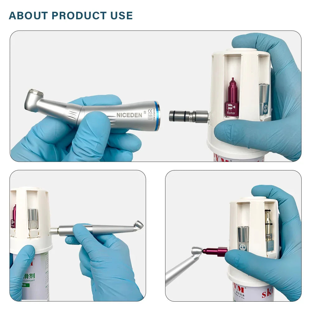 Dental Handpiece Cleaning Lubricant Spray – 300/550ml Oil for Handpiece Maintenance & Dentistry Lab Supply