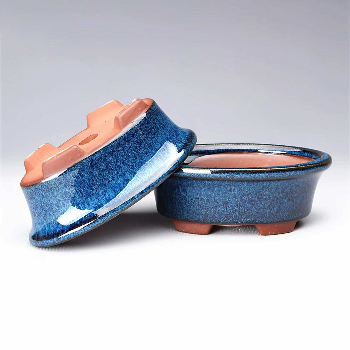 Ceramic Flower Pot with Drainage Hole - Lily Style Succulent & Orchid Planter for Home and Garden