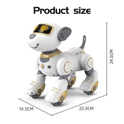 Funny RC Robot Dog – Programmable Electronic Stunt Dog with Voice Command, Touch Sensor & Music, Toy Gift for Kids