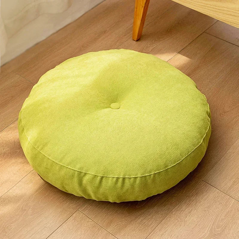 Yoga Memory Foam Seat Pillow – Solid Color, Detachable & Washable Cushion for Meditation & Sofa