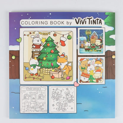 Into the Garden Coloring Book for Adults & Teens - Bold & Simple Designs with Plants, Flowers & Cute Animals