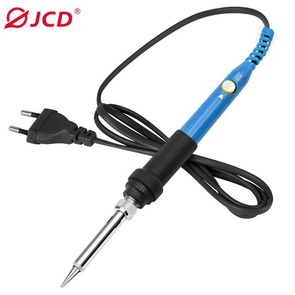 JCD 60W/80W Electric Soldering Iron – Adjustable Temperature with Digital Display for Welding & Repair