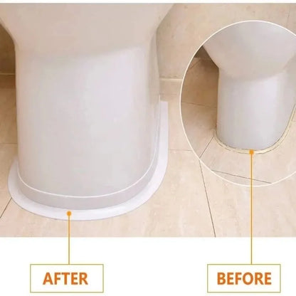 Bathroom and Kitchen Accessories - Self-Adhesive Waterproof Caulk Strip Tape for Shower, Bath, Sink, and Wall Sticker