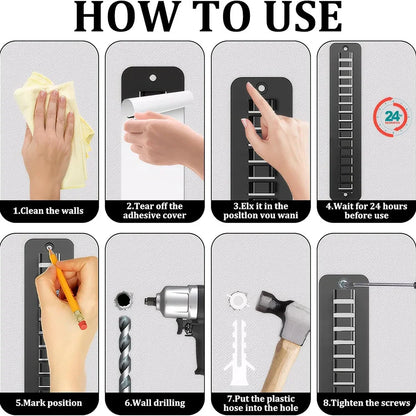 16-Grid Baseball Cap Holder – Wall-Mounted Hat Storage Hanger for Door, Wall & Closet Organization