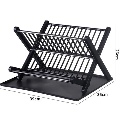 Kitchen Sink Organizer Rack — Adjustable Dish Drying Shelf for Bowls, Plates & Storage, Desktop Holder Accessories