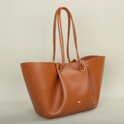 PG Large-Capacity Women’s Shoulder Bag — Light Luxury Fashion Handbag with Elegant Design