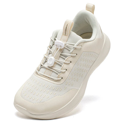 HOBIBEAR Wide Toe Running Shoes – Comfortable Non-Slip Sneakers with Elastic Band for Men & Women
