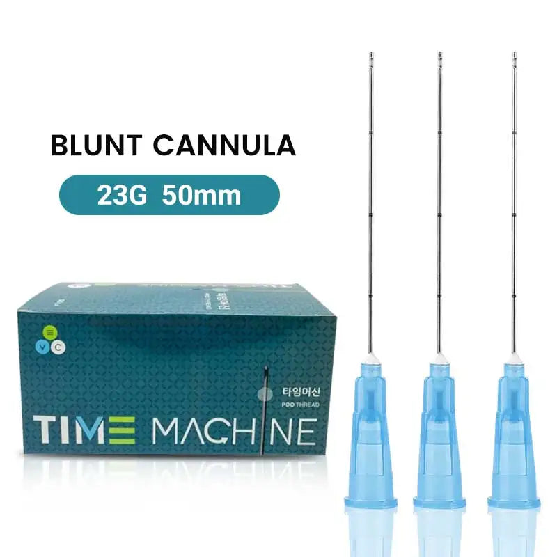 Medical Sterile Microcannula 25G — 50mm & 70mm Blunt Tip Needle for Hyaluronic Acid Fillers