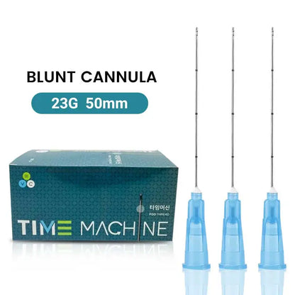 Medical Sterile Microcannula 25G — 50mm & 70mm Blunt Tip Needle for Hyaluronic Acid Fillers