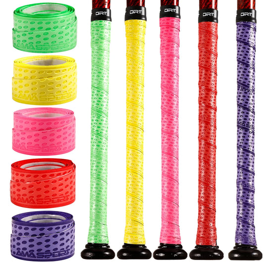 AMASPORT Baseball Bat Grip Tape – Pure Color for Enhanced Comfort, Sports & Entertainment Accessories