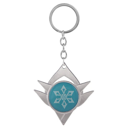 Genshin Impact Venti Eye Keychain 1:1 – Luminous Anime Cosplay Key Ring Backpack Pendant Gaming Accessories Gift
